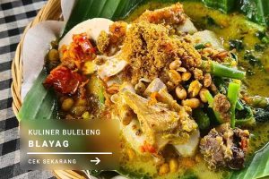 Tipat Blayag Kuliner Asli Buleleng